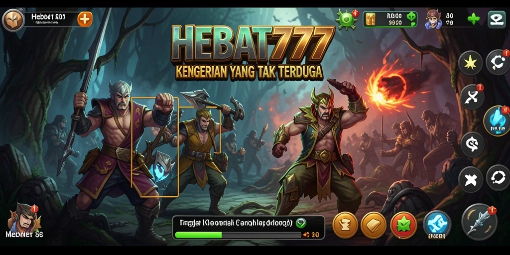 Tampilan gameplay HEBAT777 yang menakutkan dan mencekam.