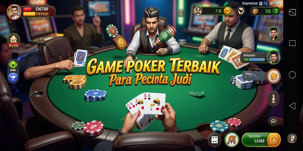 Gameplay seru poker ID6788 yang menegangkan dan kompetitif.