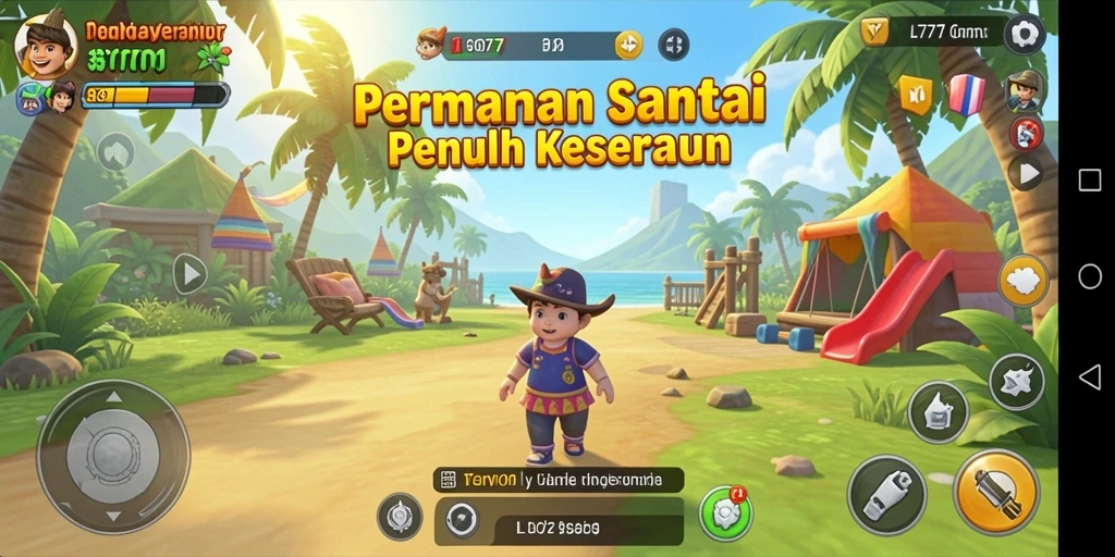Tangkapan layar gameplay <strong>L777</strong> menunjukkan keseruan dan tantangan yang dihadirkan.