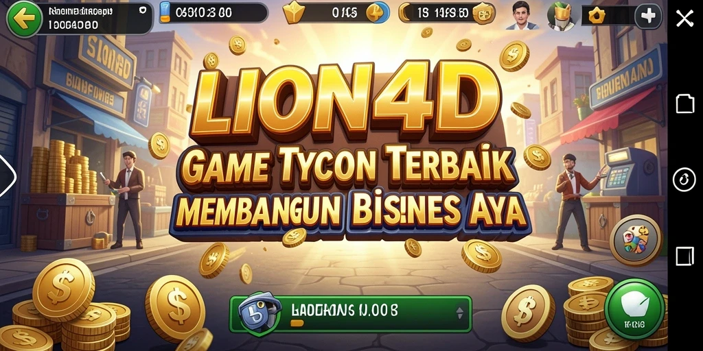 Gameplay seru LION4D dengan manajemen bisnis yang mendalam.