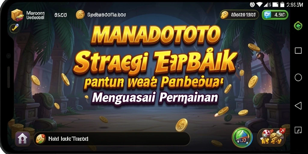 Tampilan gameplay menarik dari MANADOTOTO penuh strategi.