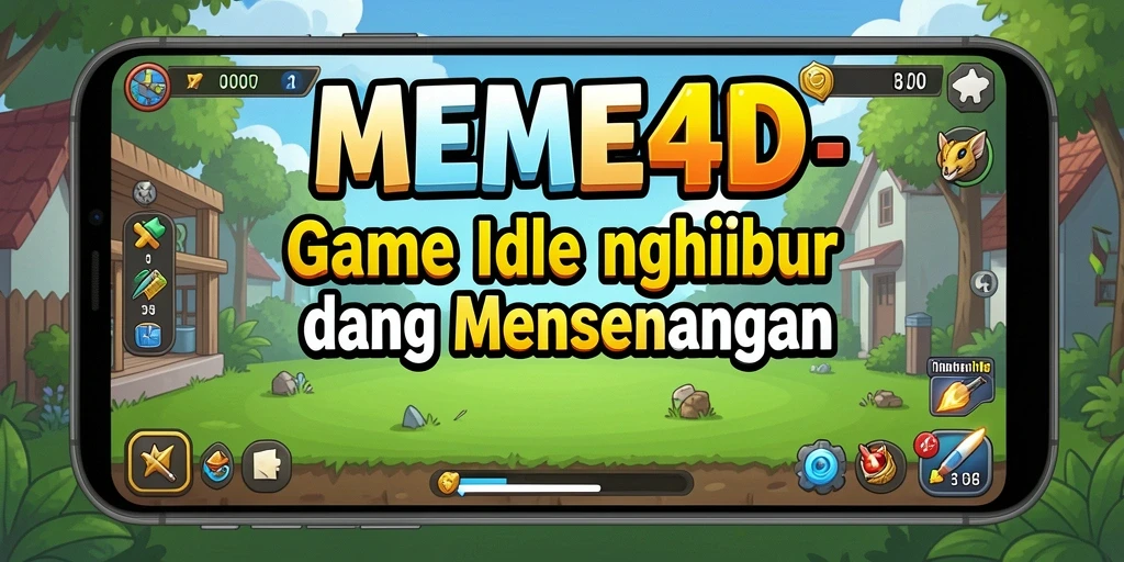 Tampilan gameplay <strong>MEME4D</strong> yang menarik dan menghibur.
