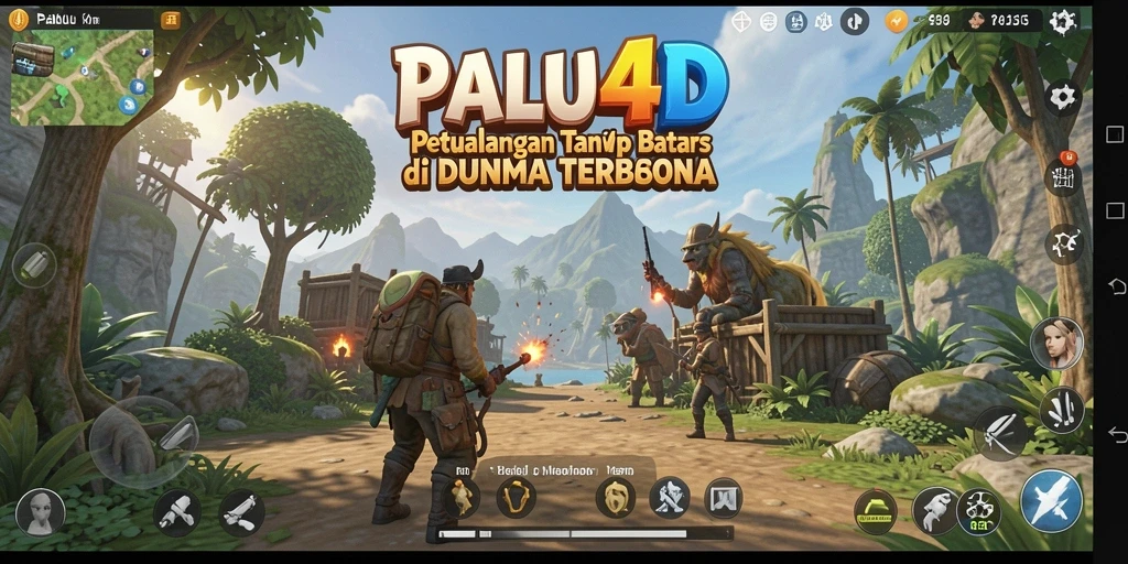 Gameplay eksklusif dari PALU4D dalam dunia terbuka yang mengesankan.