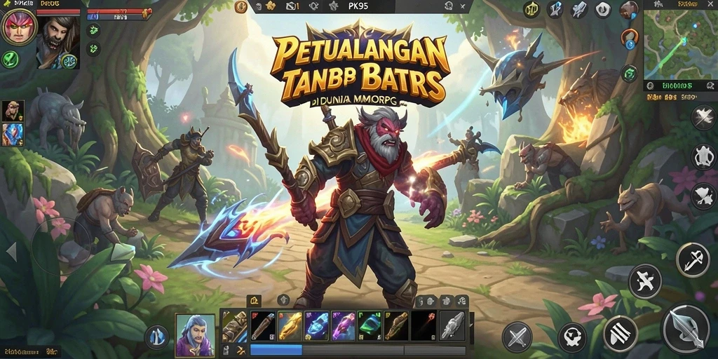 Gameplay PK95 dengan grafis menawan dan aksi seru