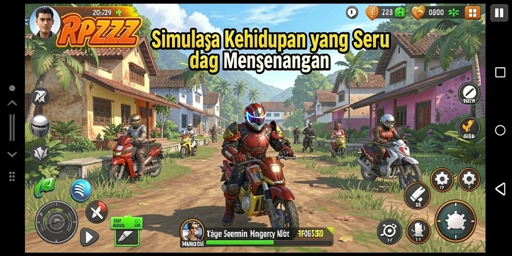 Gameplay RPZZZ yang menarik dan interaktif.