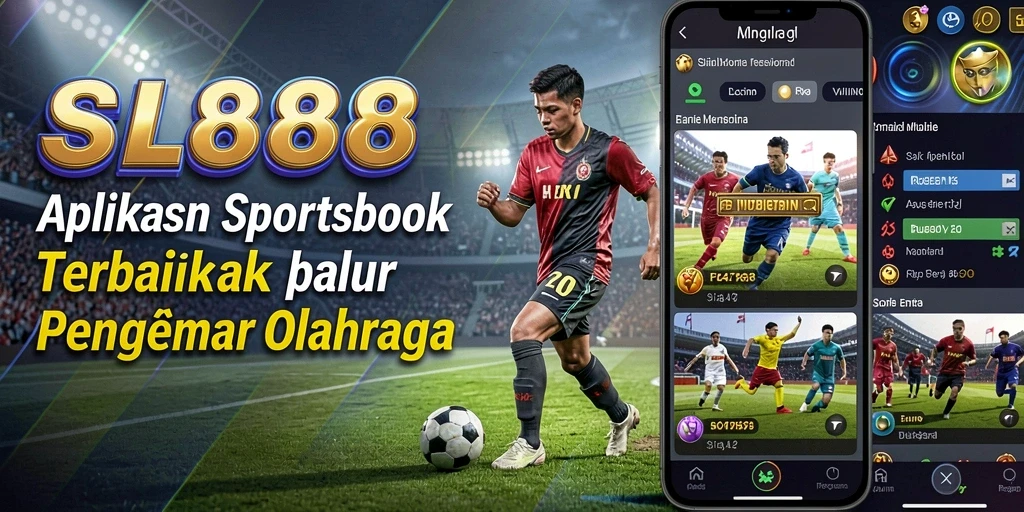 Tampilan utama SL888 yang menampilkan berbagai pilihan taruhan olahraga.