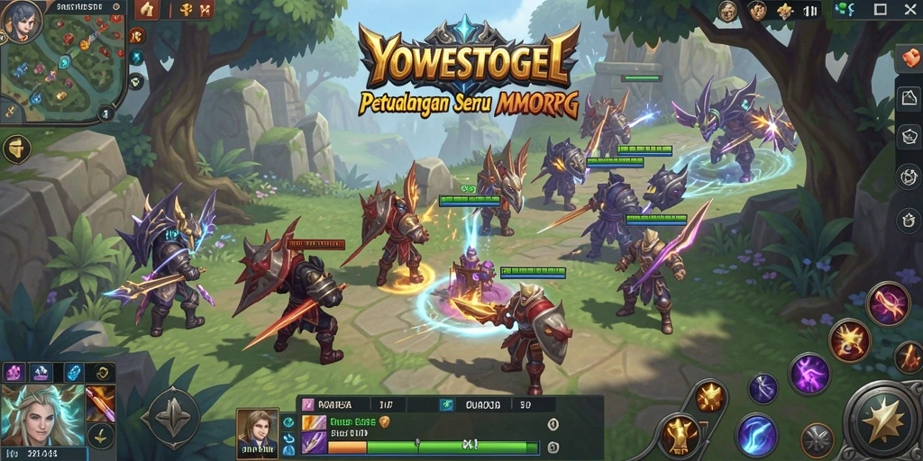 Tampilan gameplay seru dan menantang di YOWESTOGEL.